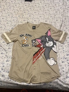Tom und Jerry Trikot mit Knopfleiste Größe M - Bild 1 von 5