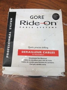 NOS GORE RIDE-ON ROAD BIKE DERAILLEUR CABLE AND HOUSING KIT - Picture 1 of 1