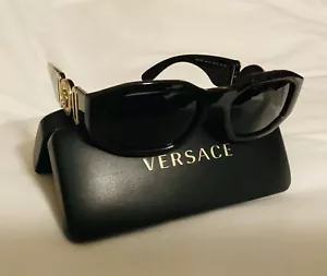Versace VE4361 Frame Color: GB1/87 Black Lens Color: dark grey Polarized Lens - Picture 1 of 2