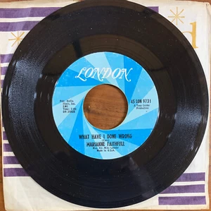 Marianne Faith, Come And Stay With Me / What Have I Done Wrong, 7" 45rpm 1965 - Bild 1 von 2