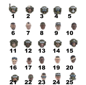 OOP - Têtes d'amélioration Cadiennes - Warhammer 40K - Astra Militarum - Photo 1/26