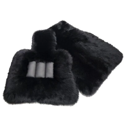 Tapetes de assoalho de pele de carneiro genuínos compatíveis com Rolls Royce Wraith Black Badge 2014 - 2021 - Imagem 1 de 4