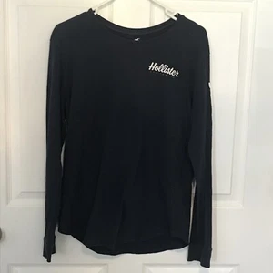 Camiseta Hollister California para mujer talla XS juniors manga larga azul marino - Imagen 1 de 5