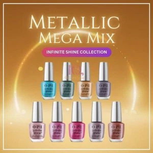 OPI Metallic Mega Mix Fall 2024 Infinite Shine NEW 9 COLORS *Pick Any* - Picture 1 of 19