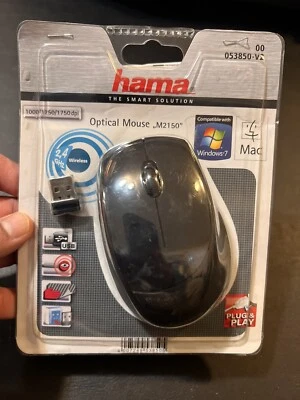 Hama Wireless Optical Mouse 1750 Dpi USB M2150 - Image 1 of 4