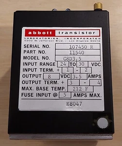 TRANSISTOR - PN# 11540 - ABBOTT - Picture 1 of 4