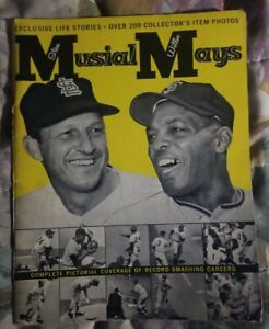 JKW SPORTS 1963 STAND MUSIAL AND WILLIE MAY'S LIFE STORY AND PICTORIAL NICE COND