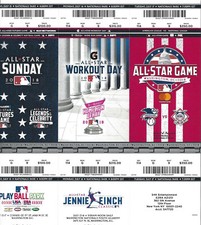 2018 NATIONALS ALL-STAR HOME GAME 3 TICKET SET TO GAME, HR DERBY, & EVENTS 