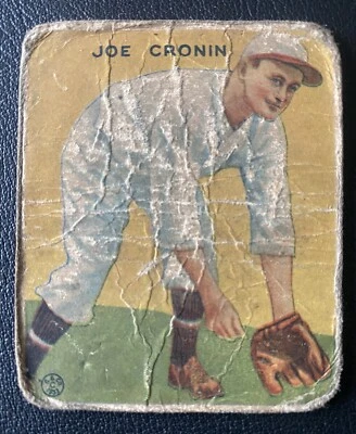 1933 Goudey #109 Joe Cronin HOF LOW GRADE (Filler) - Image 1 of 2