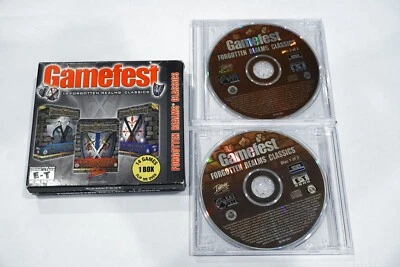 GAMEFEST 14 FORGOTTEN REALMS CLASSICS PC Game EYE OF THE BEHOLDER AD&D +more NEW - Image 1 of 4