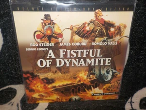 A Fistful of Dynamite UNCUT Letterbox Laserdisc LD Sergio Leone Free Ship $50 - Picture 1 of 2