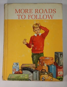 Vintage 1960s Primer New Basic Readers More Roads To Follow Dick & Jane Series - Imagen 1 de 12