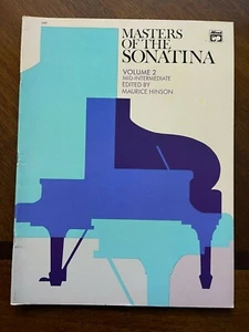 Masters of the Sonatina - Vol. 2 - Mid Intermediate - Herausgegeben von Maurice Hinson - Bild 1 von 3