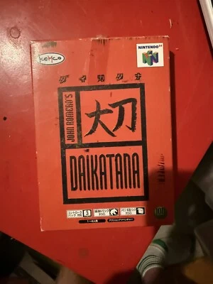 John Romero's Daikatana Nintendo 64 N64 Oficial Auténtico Japonés CIB ver RARO Foto 1 de 4