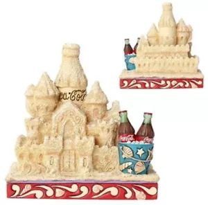 Jim Shore Coca Cola Building Memories Sand Castle 6000997 NEW - Picture 1 of 8