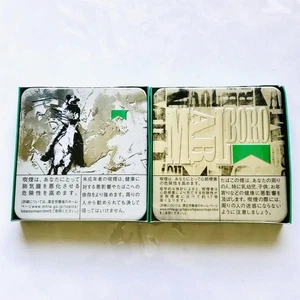 Marlboro Menthol Light Cigarette Case Empty Vintage Japan Shipping - Picture 1 of 9
