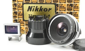 [ MINT w/Finder Original BOX] Nikon Nikkor O 21mm 2.1cm f4 Lens F mount  for F - Picture 1 of 12