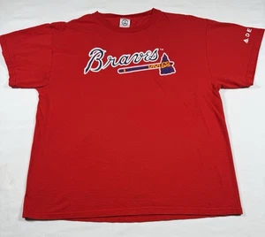 Atlanta Braves Y2K John Smoltz #29 Player T-Shirt Red Delta Pro Weight Large - Bild 1 von 8
