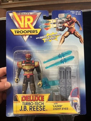 Figura de acción Saban’s VR Troopers Deluxe Turbo-Tech J B Reese NUEVA J.B. SABAN Foto 1 de 2