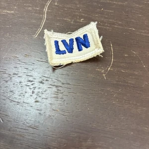 Vtg Rectangle LVN Patch - Picture 1 of 2