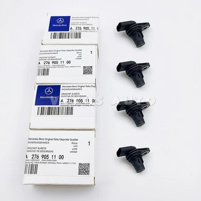 4PCS Engine Intake & Exhaust Camshaft Position Sensors for Mercedes-Benz Foto 1 de 4