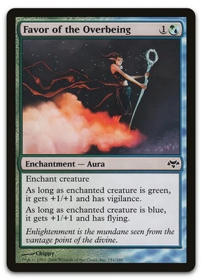 Favor of the Overbeing #151 (NM) Eventide EVE Magic MTG - Image 1 of 2