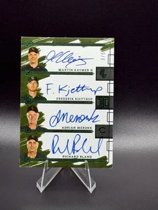 2024-25 Impeccable LIV Golf Cleeks GC Kaymer Kjettrup Meronk Bland Quad Auto #/5 - Picture 1 of 2