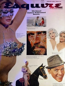 Esquire January 1966 Ursula Andress Frank Sinatra James Bond 007 - Picture 1 of 2