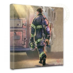 Selfless Service Gallery Wrapped Thomas Kinkade 14x14 Canvas - Picture 1 of 3