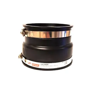 VAC 4000 VIP SEAL FLEXIBLE RUBBER DRAINAGE PIPE COUPLING (BAND SEAL ADAPTER) - Picture 1 of 1