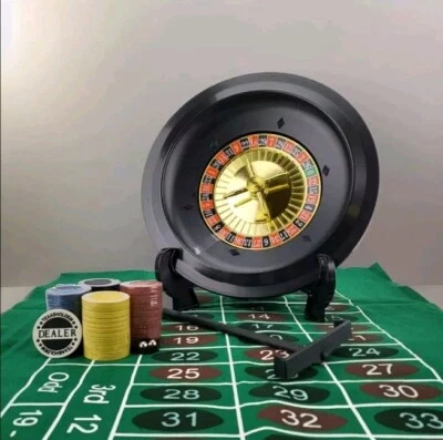Juego de ruleta de mesa - Divertido juego de giros de casino para entretenimiento familiar y de fiesta Foto 1 de 4