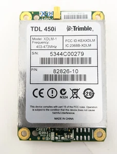 Trimble TDL-450i XDLM-1 Internal Radio R10 SPS986 SPS985 - Picture 1 of 2