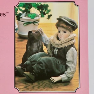 Paradise Galleries PATRICK+RUSTY 14" Collector Porcelain Doll w/Box+Certificate - Picture 1 of 6