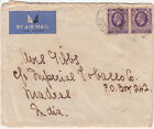 GB: GV Cover: Barnstaple to Imperial Tobacco Co, Madras, India, 8-17 Feb 1937