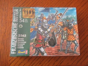 Revell #2563 French Knights 1/72 Scale 54 pc MIB Silver - Picture 1 of 2