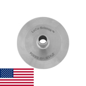 Adattatore tubo gomma 2" x 1/2" tri morsetto SS304 LoCo Science!! - Foto 1 di 5