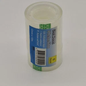 36x Klebefilm Transparent Klebeband Rollen Film 6x6 Rollen 12mm x 10m universal - Bild 1 von 1