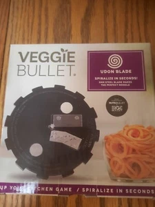 Veggie Bullet Udon Blade - Spiralize in Seconds- NEW!! - Picture 1 of 3