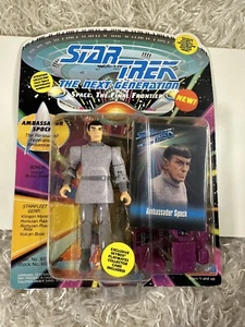 SEALED Vintage Star Trek The Next Generation Spock 1993 Playmates with Card - Picture 1 of 2