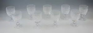 Waterford DONEGAL Crystal Water Goblets Lot of 9 - Picture 1 of 5