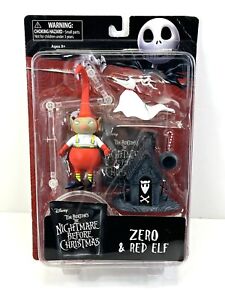 Diamond Select Toys The Nightmare Before Christmas! Zero & Red Elf New