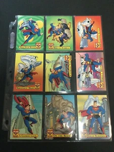SUPERMAN 1996 Skybox Action Packs 36 Card Set W/ 6 Mini Stickers & 3 Gum - Picture 1 of 5