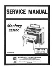 Hammond Aurora Century 222100 Service manual repair Schematic diagram Schaltplan