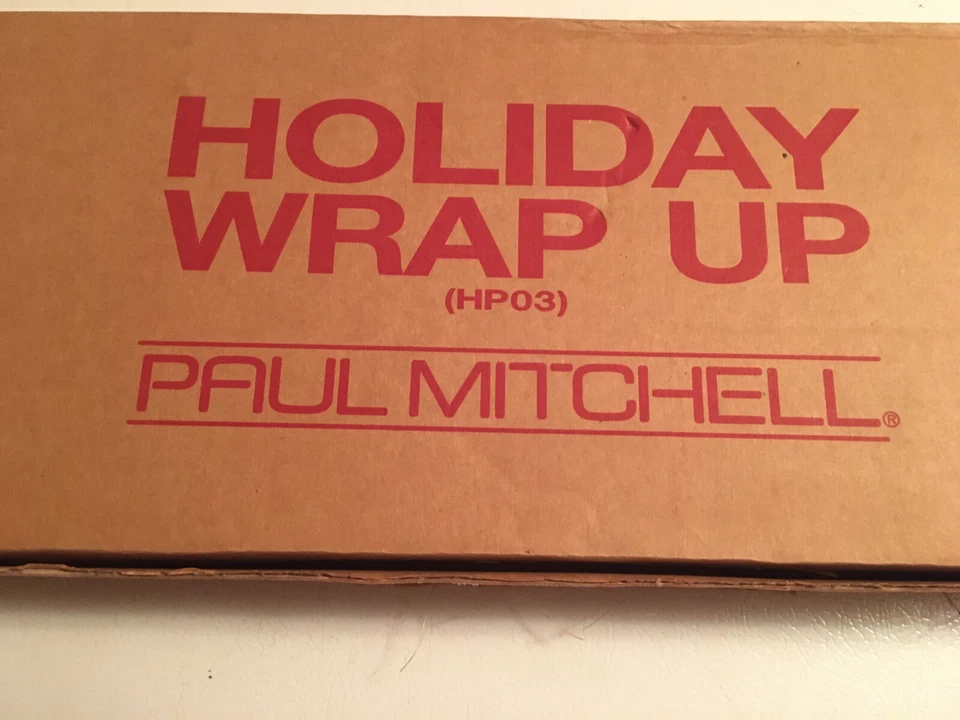 Caja de papel de envolver plateado Paul Mitchell 4 rollos grandes 3 sin usar ¡alta calidad! Foto 1 de 4