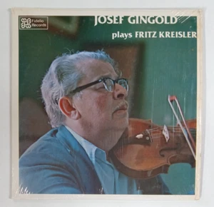 Josef Gingold: Plays Fritz Kreisler Lp IN SHRINK!! - Imagen 1 de 4