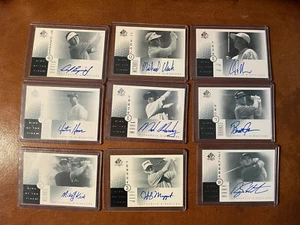 2001 SP Authentic Sign of the Times Golf (9) PGA Tour Pros (NEUWERTIG) - Bild 1 von 1