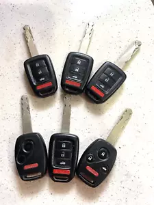 OEM - HONDA ACCORD KEY KEYLESS ENTRY FOB REMOTE - LOT /6 - Picture 1 of 6