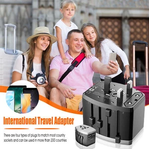 International Charger Adapter 110-250V International Outlet Adapter kindness - Picture 1 of 7