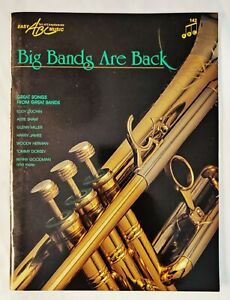 Easy Play ABC Sheet Music Song Book For Keyboards Organs ~ Big Bands Are Back