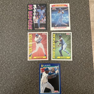 Lot (5) Bo Jackson 1991 Score #5, #412, #692, #420, & #773